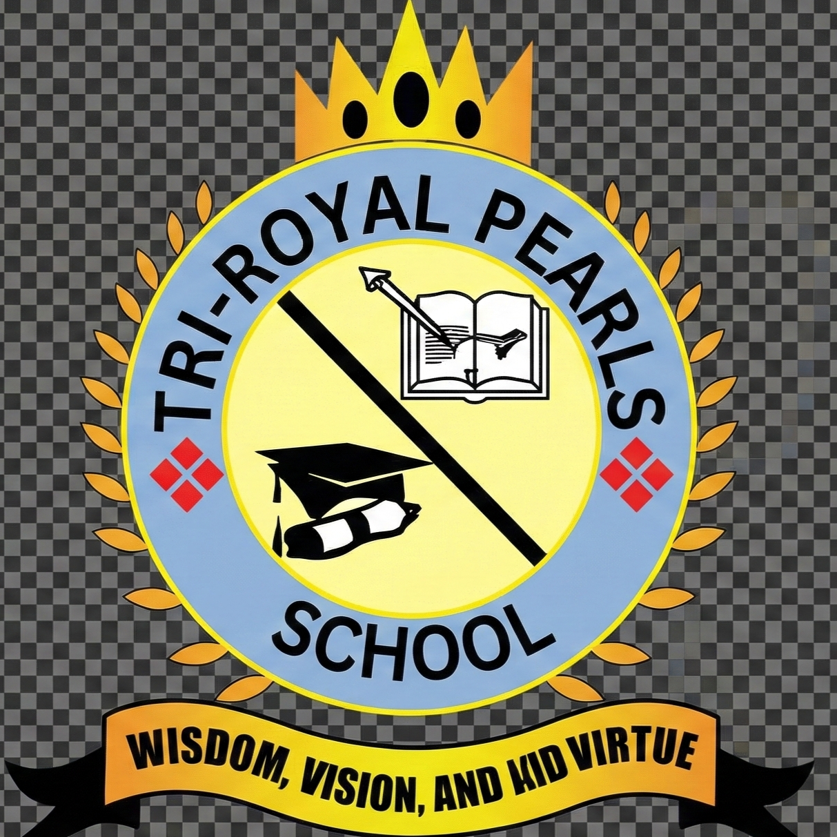 Tri-Royal Pearls School Logo